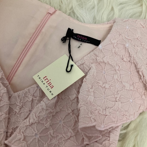 TRINA TRINA TURK Perks Ruffled Floral Dress - Picture 6 of 6